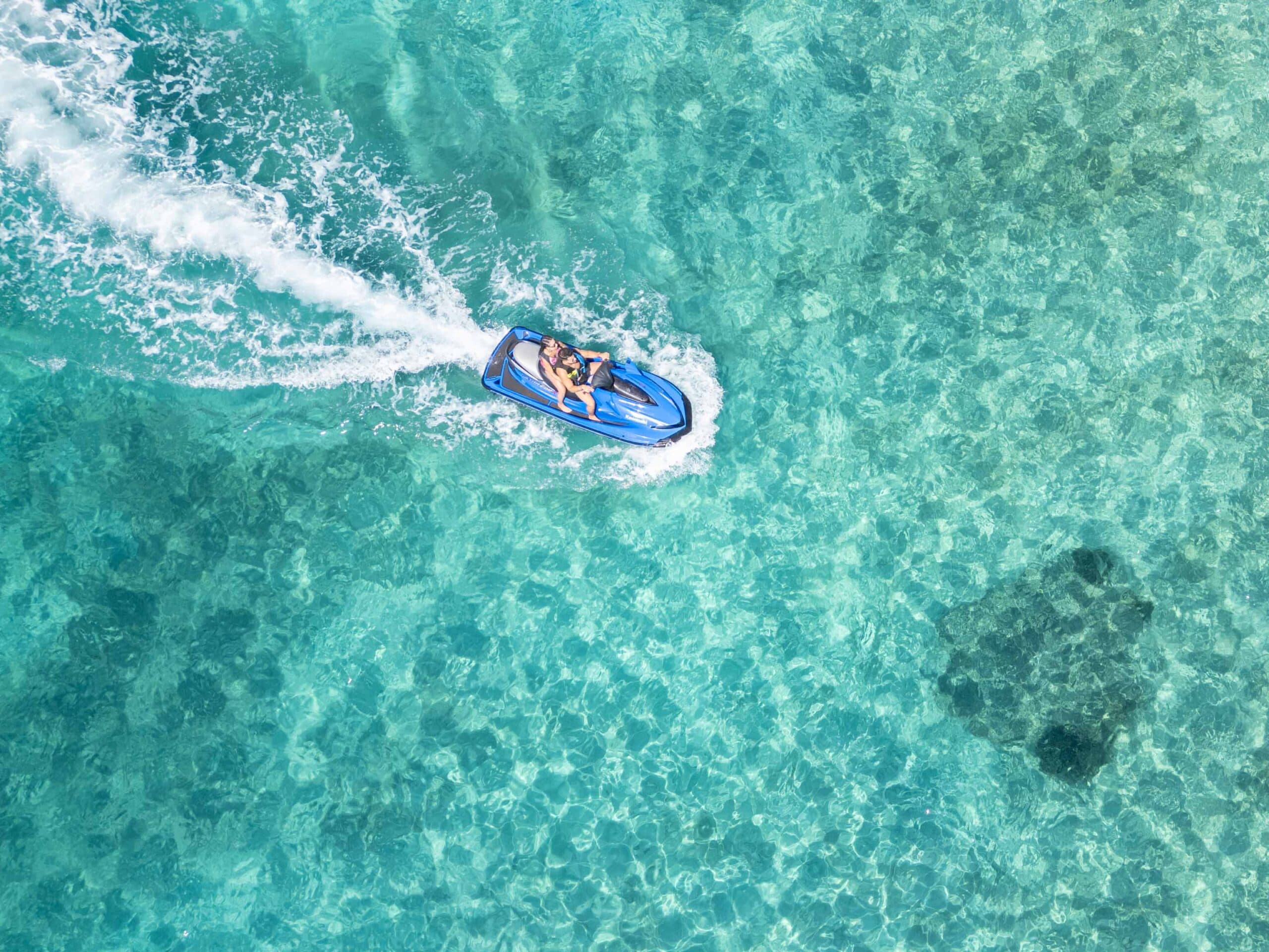 Kawasaki Ultra 250 cruising near Lefkada